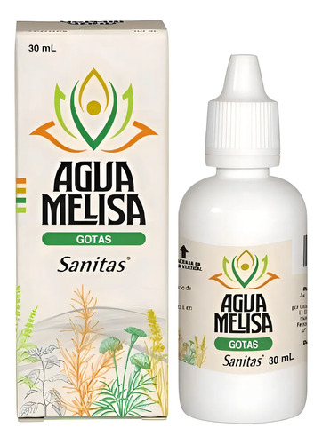 Agua Melisa Gotas X30ml (sanitas) Sabor Sin Sabor
