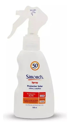 Simond's Bloqueador Solar Spray Spf50 100ml