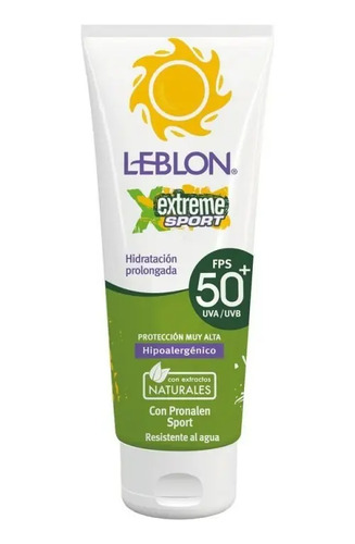 Protector Solar Sport Fps 50+ Amplio Espectro 190g Leblon