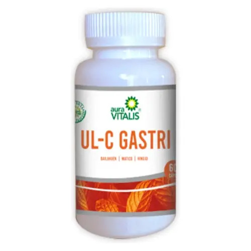 Suplemento Nutricional Ul-c Gastri Aura Vitalis Cápsulas 60 Vegano Sin Sabor