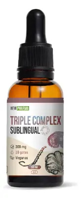 Triple Complex Sublingual (3 En 1) 30ml New Pharma Cherry
