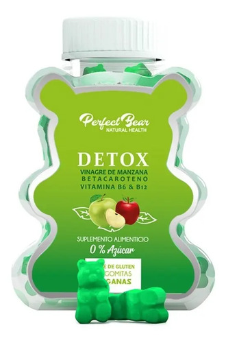 Vinagre De Manzana Vitamina B6 Y B12 Gomitas Perfect Bear 1u