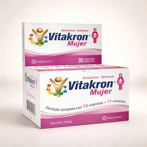 Vitakron Mujer Comprimidos X 30 Sabor Original
