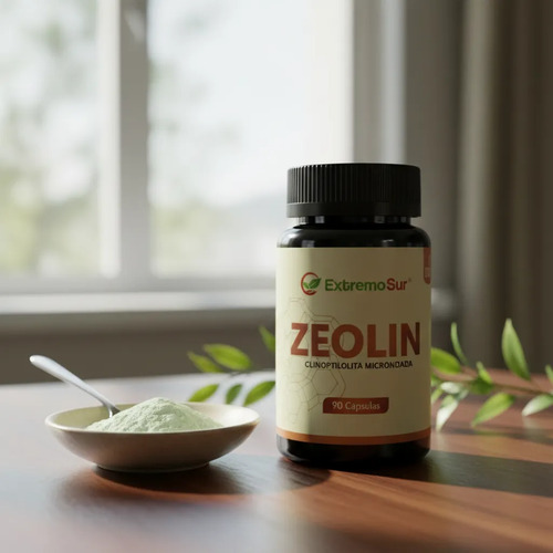 Zeolita Micronizada Clinoptilolita 90 Caps 500mg Extremo Sur Sin Sabor