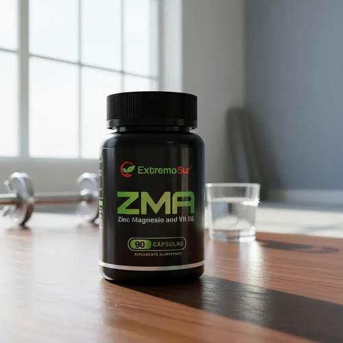 Zma Zinc + Magnesio + Vit B6 90 Capsulas 500mg Sabor Sin Sabor